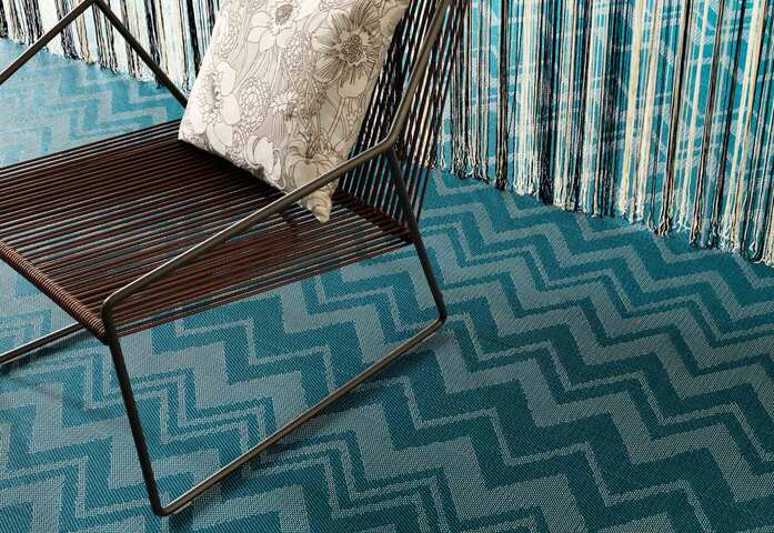 Bolon By Missoni Zigzag Cyan 3