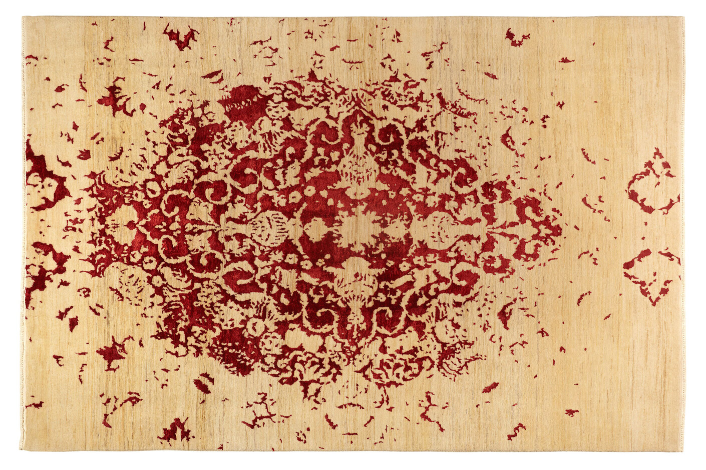 Tabriz Undyed Red