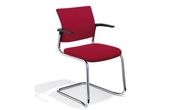 Cato Meeting chair cantilever with armrests
