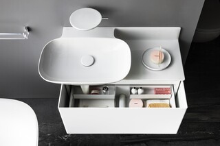 Ino cabinet for washbasin with one drawer  by  Laufen