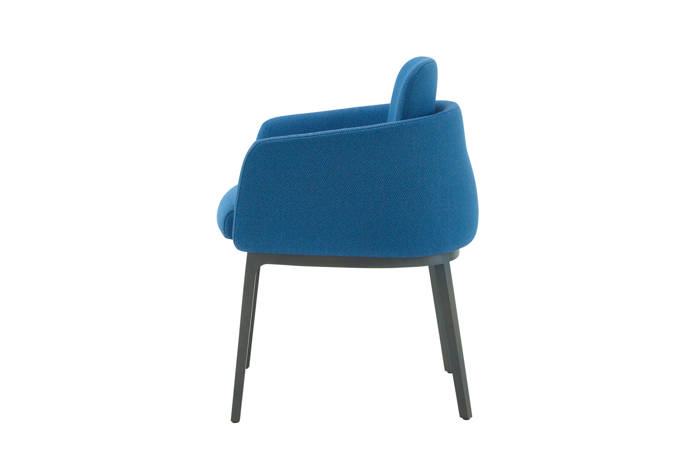 TADAO arm chair with wooden legs