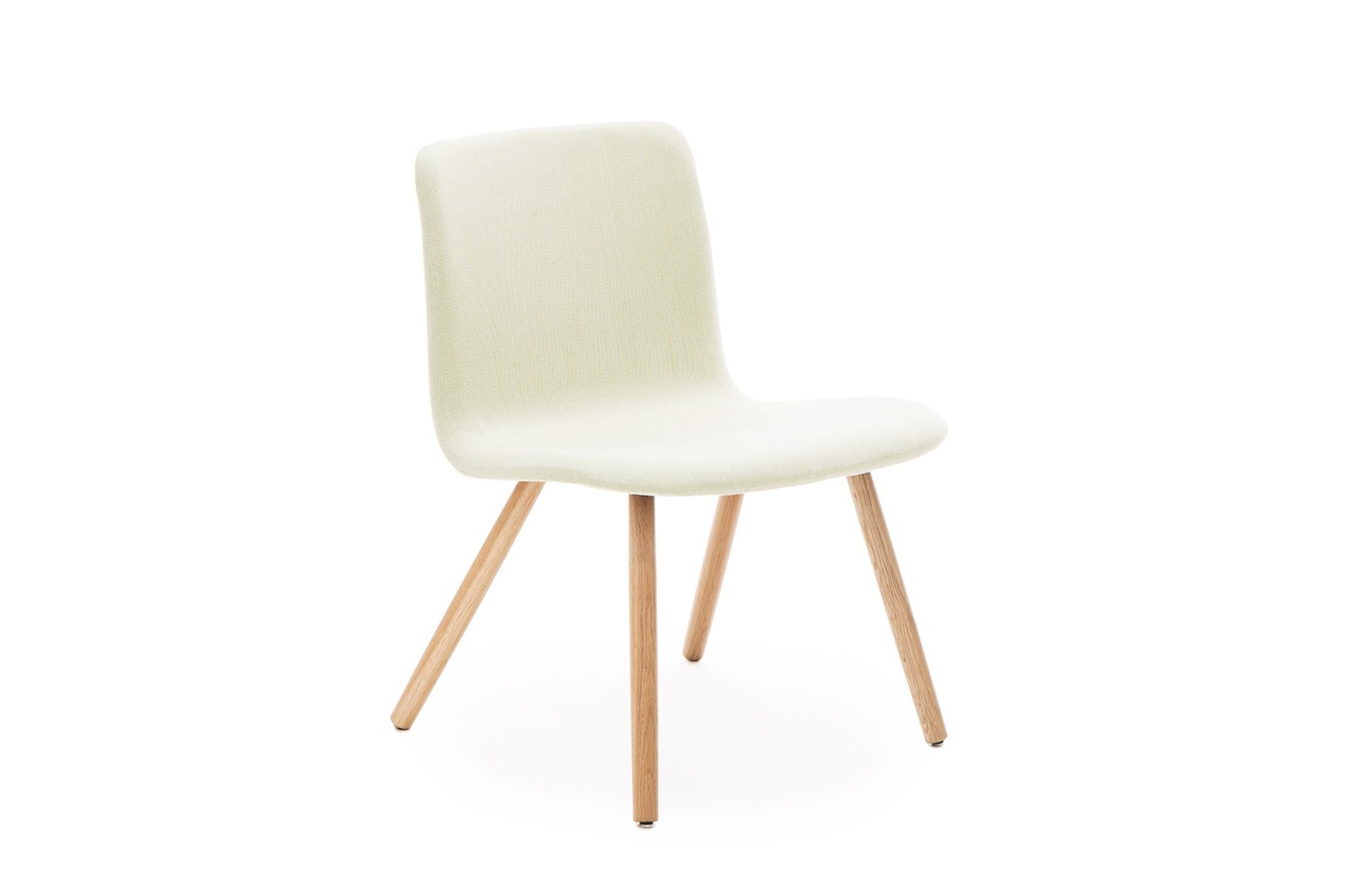 Sola lounge chair with wooden legs