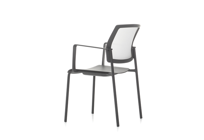 Trea Cushionless Chair With Armrest 4