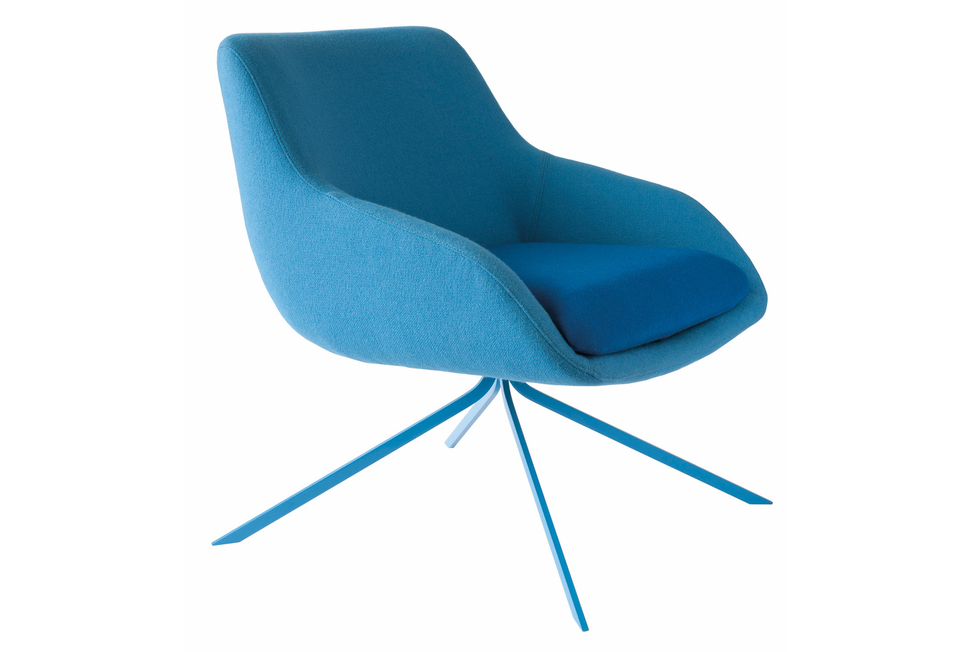 Blue armchair
