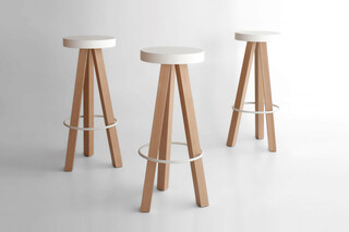 Flak bar stool  by  Punt