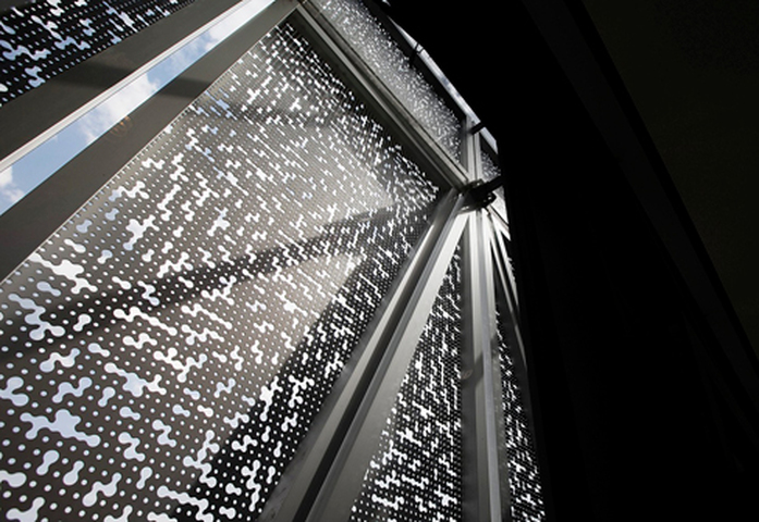 Rmig Imageperf Perforated Cladding University Campus Kolding 6