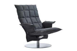 SWIVEL K CHAIR with armrests  by  Woodnotes