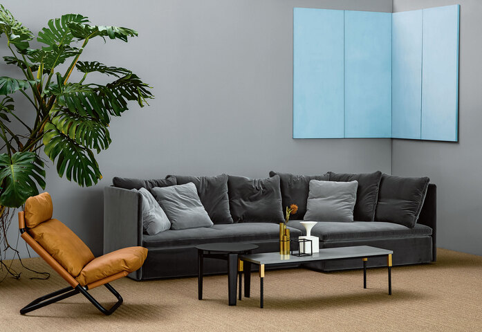 Cross Armchair With High Backrest 6