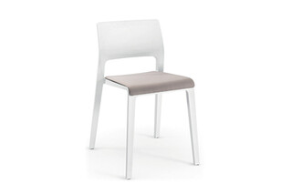 Juno - Open backrest with seat pad  by  Arper