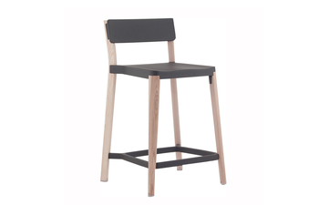 Lancaster Tresenstuhl Nanoüberzug dunkel Esche