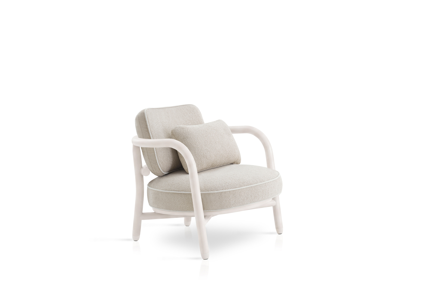 Meridies Sessel, Gestell in Aluminium C030