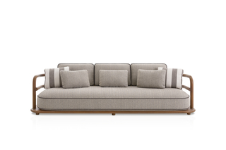 Meridies XL-Sofa, Gestell in Holz C034 W  von  Expormim