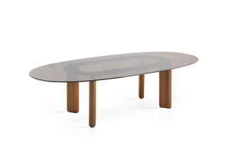 Leku oval dining table C800 285  by  Expormim