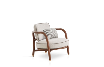 Meridies Sessel, Gestell in Holz C030 W