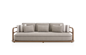 Meridies XL-Sofa, Gestell in Holz C034 W