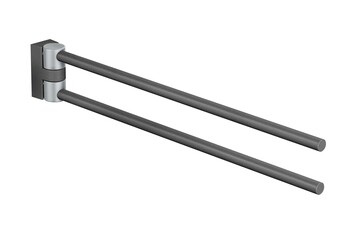 FSB ErgoSystem® A100 Handtuchhalter, zweifach, schwenkbar