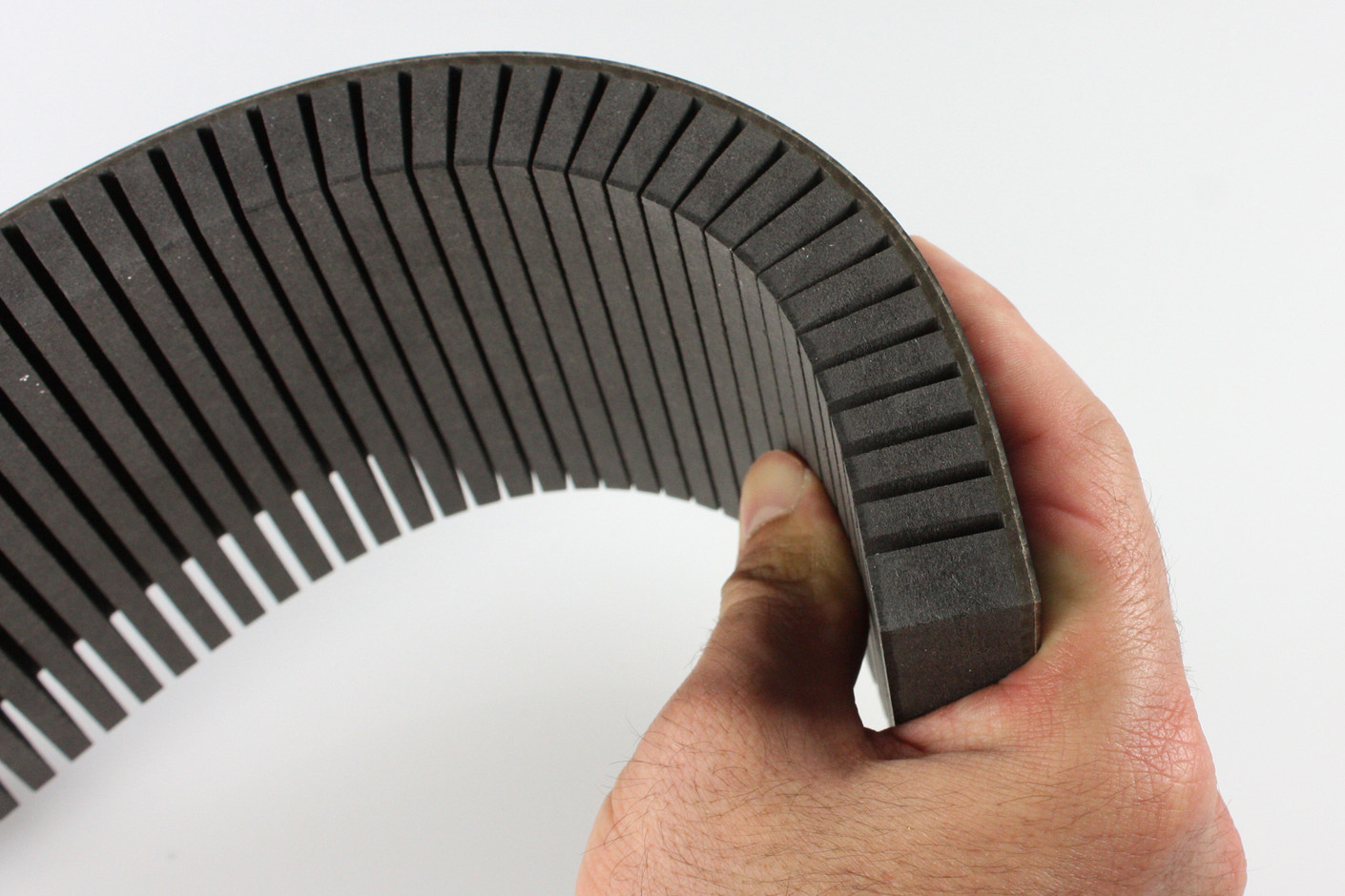 FlexformPlus schwarz │ Schichtstoff │ schwarz hochglanz