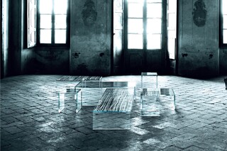 Ghiacciolo Ponte Beistelltisch  von  GLAS ITALIA