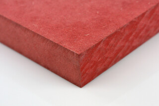 TOPAN MDF colour red  by  Glunz