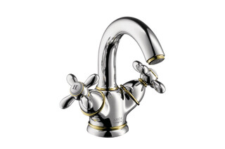 AXOR Carlton 2-Handle Basin Mixer with swivel spout and copper pipes DN15  by  AXOR
