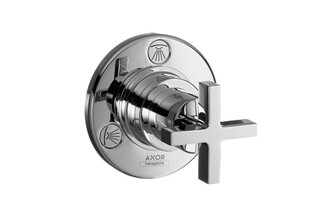 AXOR Citterio Trio/ Quattro Shut-off and Diverter Valve for concealed installation with cross handle DN20  by  AXOR