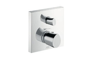 AXOR Starck Organic Thermostatic Mixer for concealed installation with shut-off/diverter valve  by  AXOR