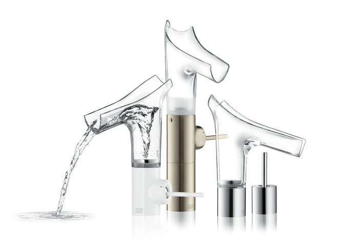 Axor starck v two hole wash basin mixer 3