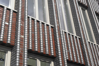 Contour bricks, Rijssen/Reggenborgh/Reggenfiber  by  Hagemeister