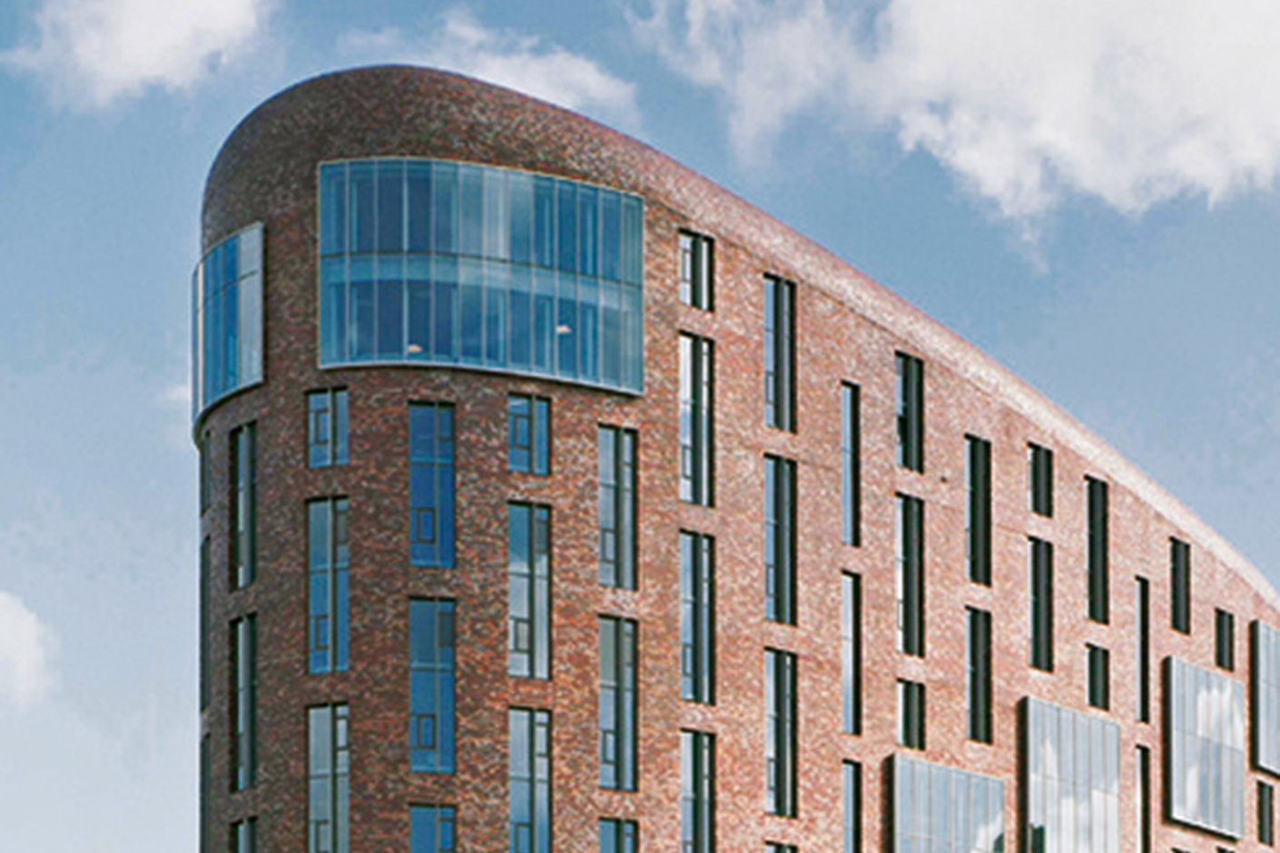 Facade Bricks Campus De Boelelaan Amsterdam 2