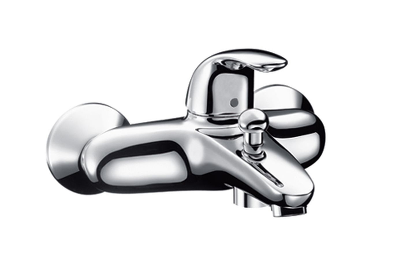 Focus E Single Lever Bath Mixer, DN15, for exposed fitting