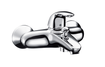 Focus E Single Lever Bath Mixer, DN15, for exposed fitting