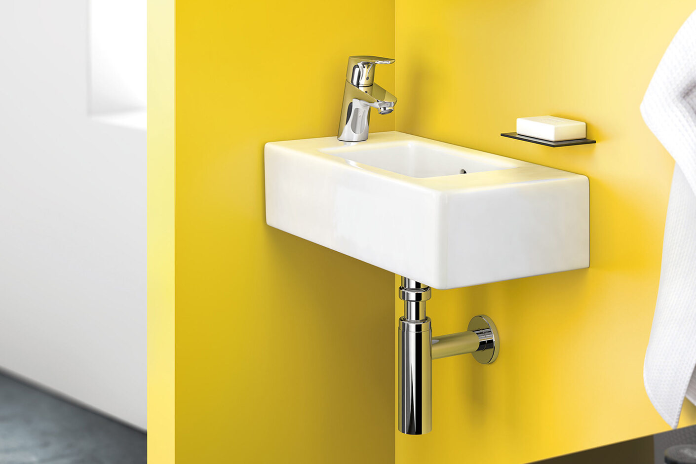 Focus Single Lever Basin Mixer 70 Coolstart 2
