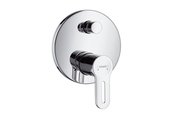 Metropol S Single Lever Bath Mixer DN15, for concealed installation