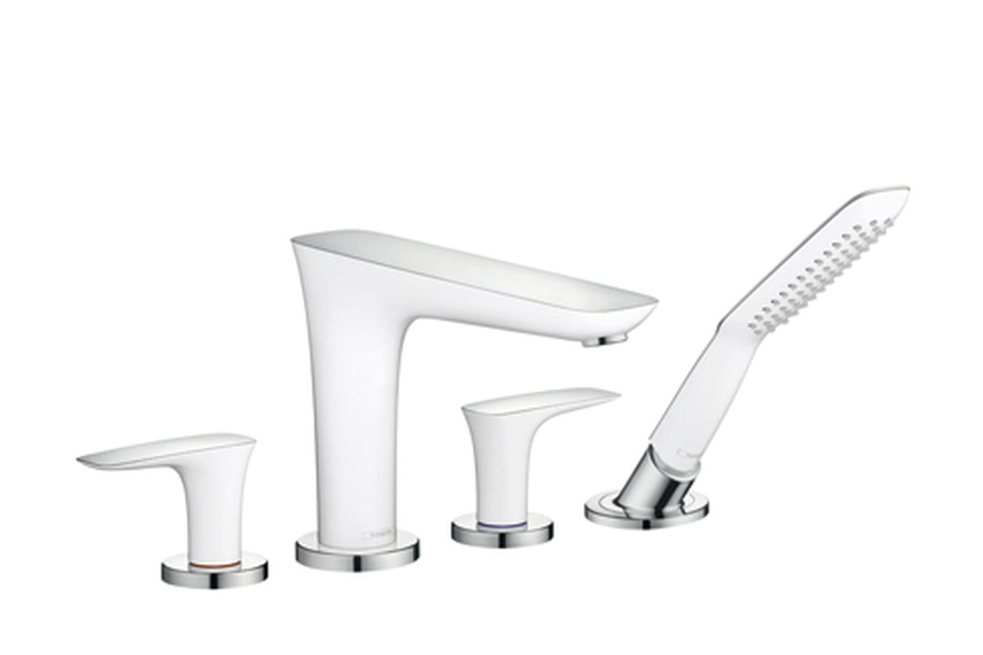 PuraVida 4-Loch Wannenrandarmatur, DN15