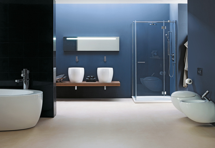 Il Bagno Alessi One Double Washbasin Half Tam Tam 3