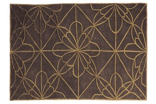 African house brown/green  von  nanimarquina