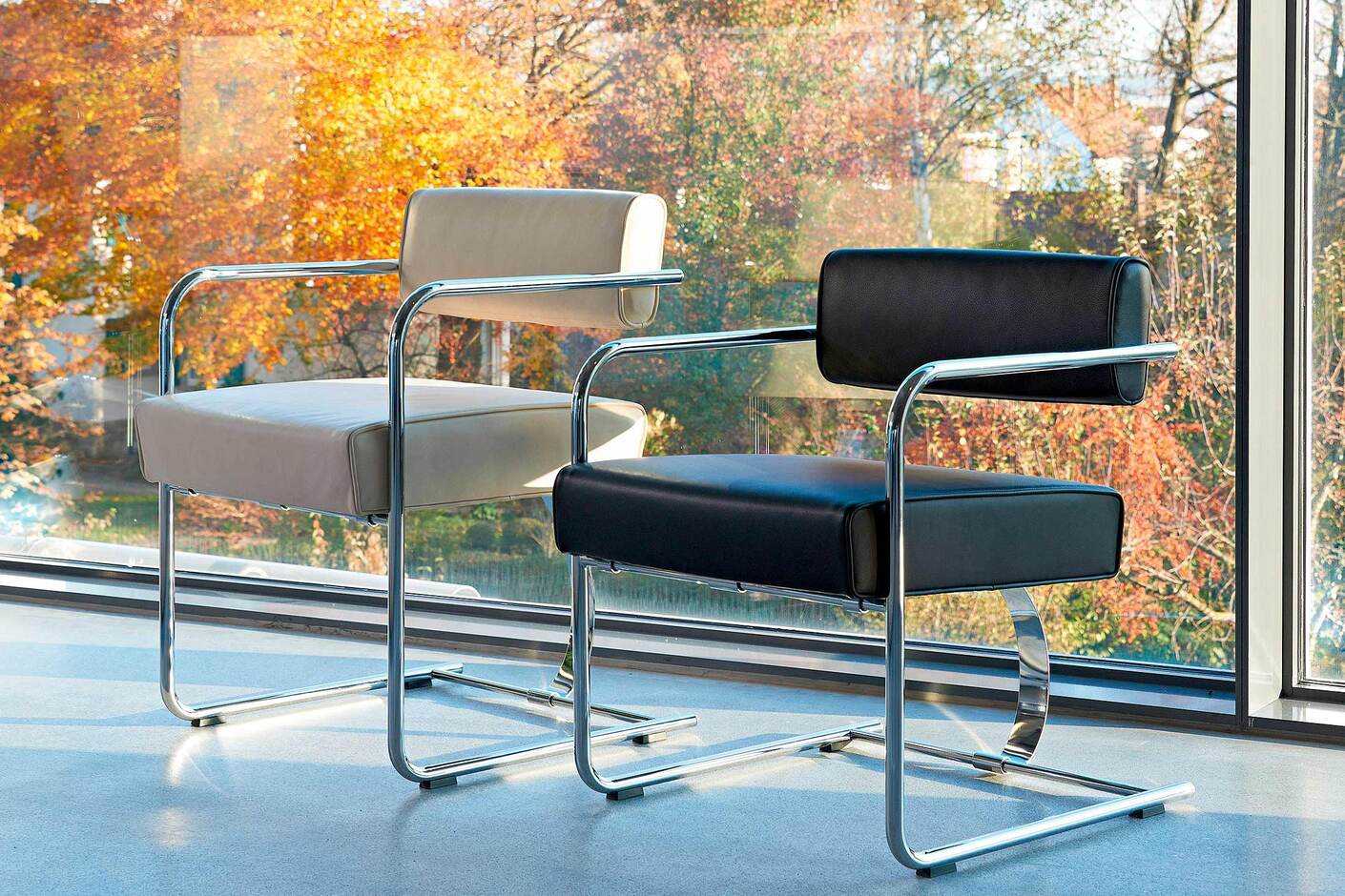 Cantilever Chair Steel