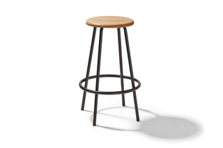 Big Tom with wood seat  by  Richard Lampert