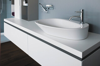 Palomba Bowl with tapbank  by  Laufen