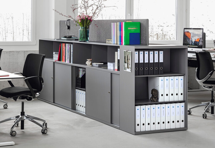 One Open Front Storage Units 3