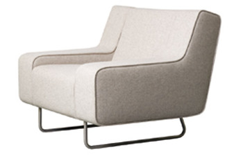 Brown armchair