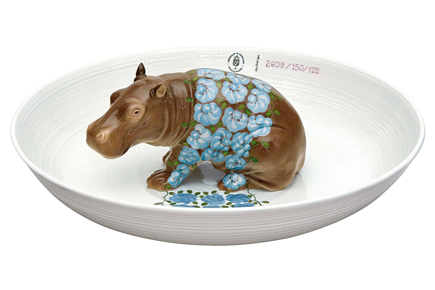 Schale mit Nilpferd