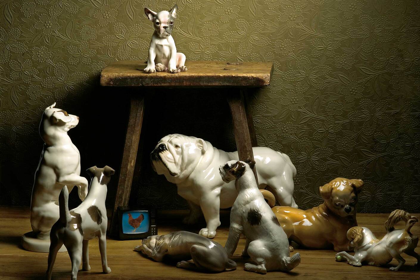 French bulldog sitting No.649/I