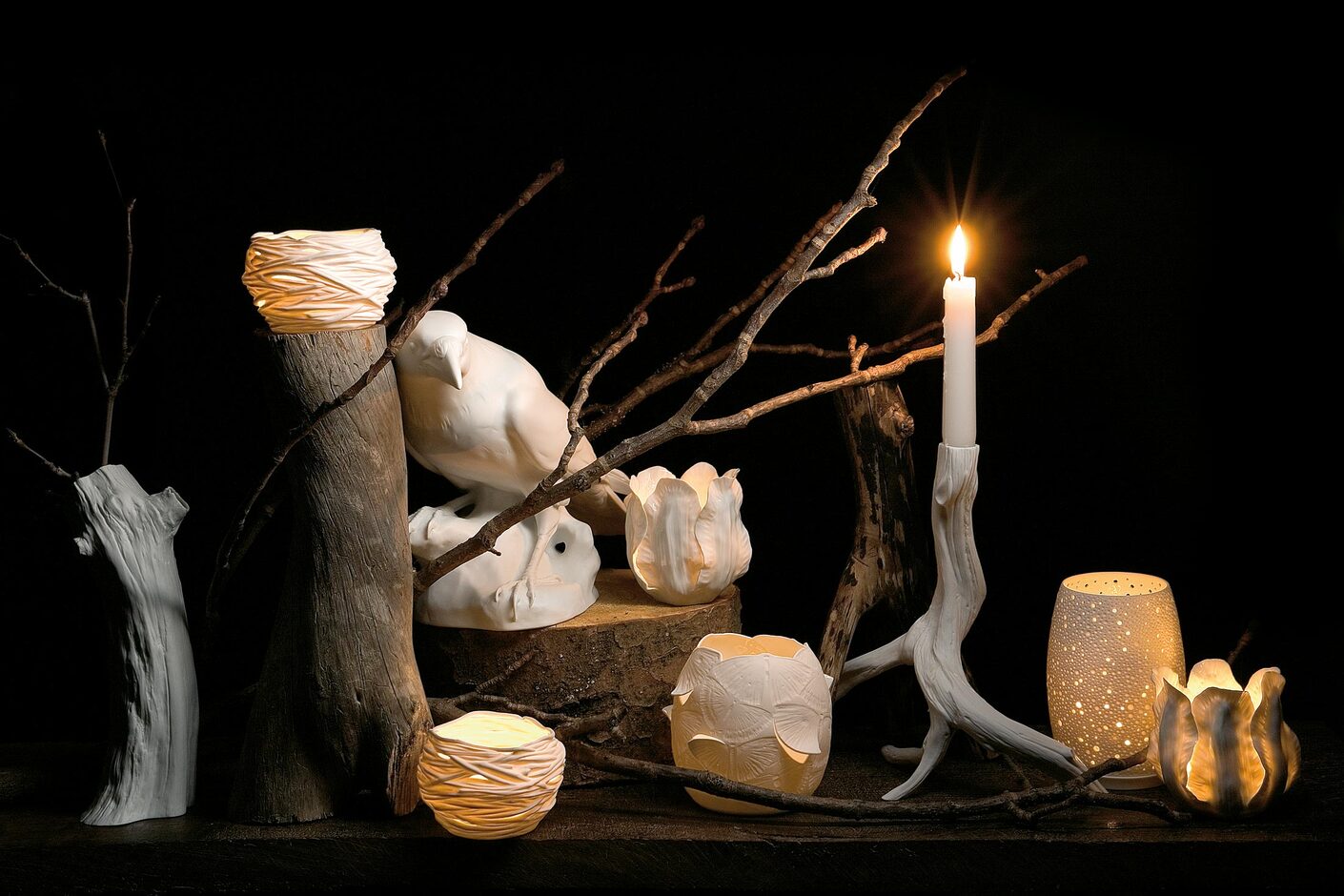Moth votive