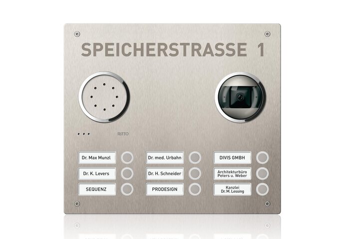 Acero Pur Stainless Steel Video Door Station 2
