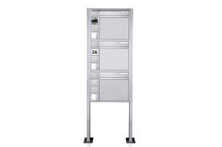Portier Briefkastensystem freistehend, 3fach  von  Ritto