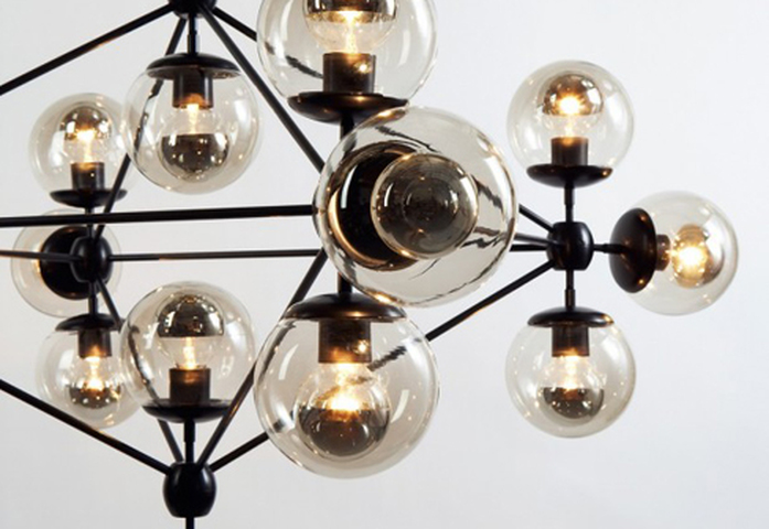 Modo Chandelier 4 Sided 15X Globes 5