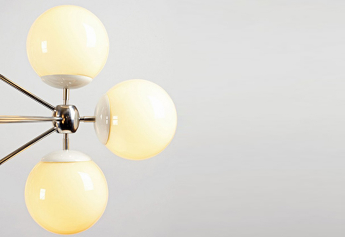 Modo Chandelier 6 Sided 21X Globes 5