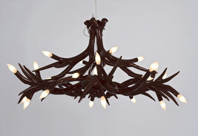 Superordinate Antler Chandelier 12 Antlers 3