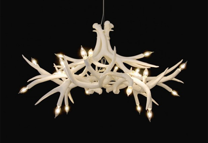 Superordinate Antler Chandelier 12 Antlers 4